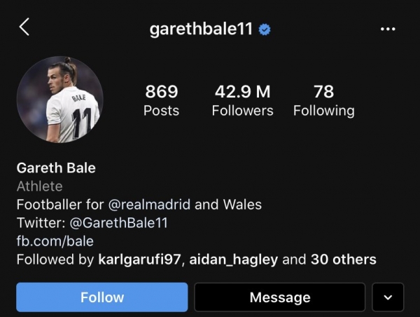'GarethBale11' 트위터